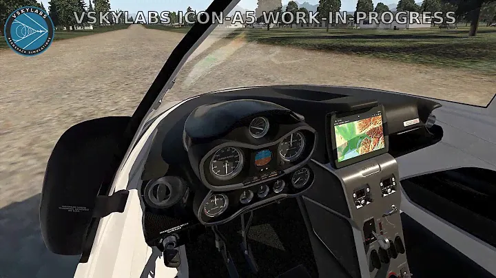 VSKYLABS ICON-A5 Work-In-Progress - raw/ext. lights tests