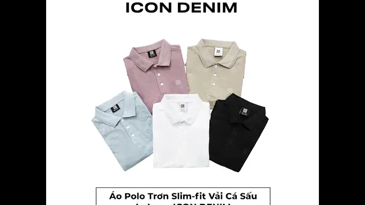 ICON DENIM - 3D LOGO POLOS