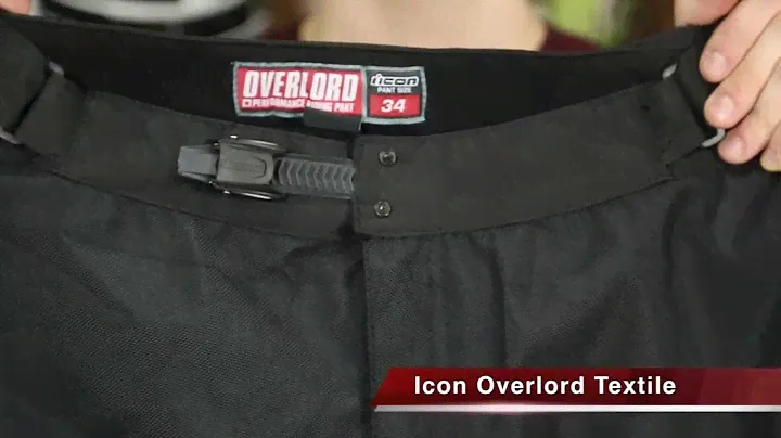 Мотоштаны Icon Overlord Textile